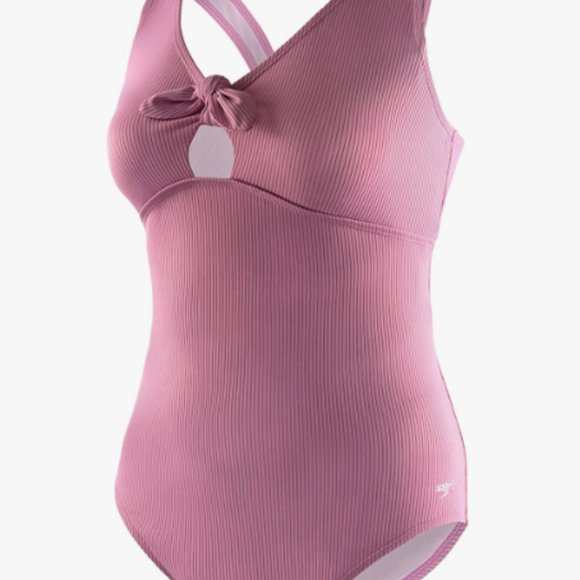 SPEEDO Plus Size One Piece Swimsuit - Picture 2 of 6